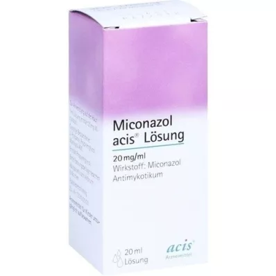 MICONAZOL Solução de acis, 20 ml