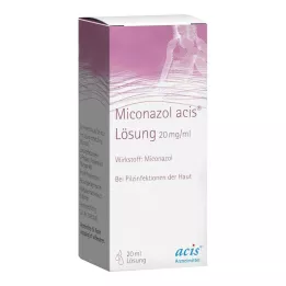 MICONAZOL Solução de acis, 20 ml