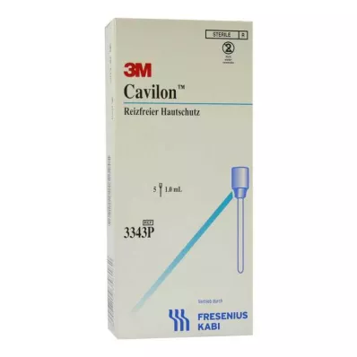 Cavilon proteção cutânea anti-irritação FK aplicador 1ml 3343P, 5X1 ml Cavilon proteção cutânea anti-irritação FK aplicador 1ml 3343P, 5X1 ml