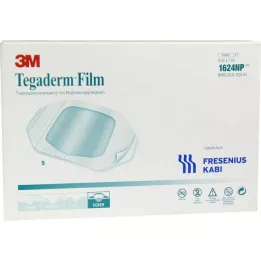 TEGADERM Filme 6x7 cm 1624NP, 5 peças