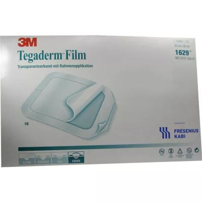 Filme Tegaderm 20x30cm 1629, 10 unid Filme Tegaderm 20x30cm 1629, 10 unid