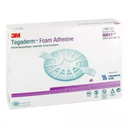 TEGADERM Espuma adesiva FK 10x11 cm oval 90611, 10 unid