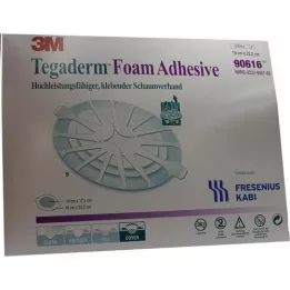 TEGADERM Espuma adesiva FK 19x22,2 cm oval 90616, 5 unid