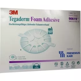 TEGADERM Espuma adesiva FK 13,9 cm redonda 90619, 5 unid