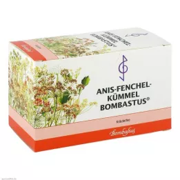 ANIS FENCHEL Sacos de filtro de alcaravia Bombastus, 20X2 g