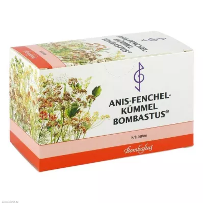 ANIS FENCHEL Sacos de filtro de alcaravia Bombastus, 20X2 g ANIS FENCHEL Sacos de filtro de alcaravia Bombastus, 20X2 g
