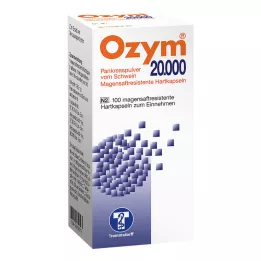 OZYM 20.000 cápsulas duras com revestimento entérico, 100 pcs