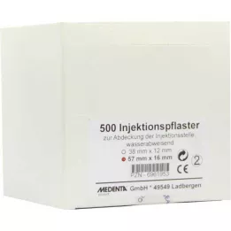 INJEKTIONSPFLASTER 16x57 mm, 500 unidades