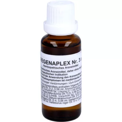 REGENAPLEX N.º 3 a gotas, 30 ml