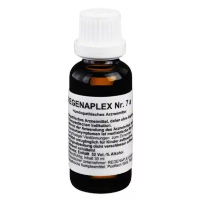 Regenaplex No.7 gotas, 30 ml Regenaplex No.7 gotas, 30 ml