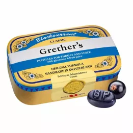 GRETHERS Groselha preta dourada zh.Past.tin, 110 g