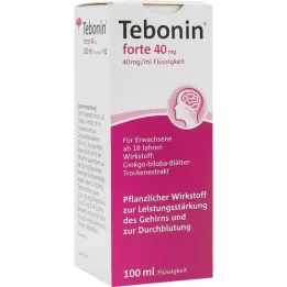 TEBONIN Forte 40 mg solução, 100 ml