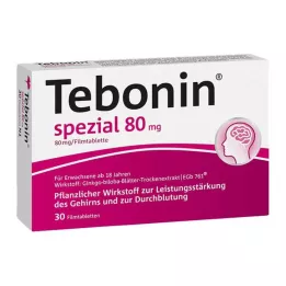 TEBONIN Comprimidos revestidos por película especiais de 80 mg, 30 unidades