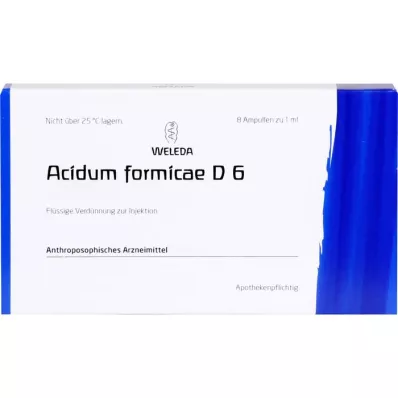 ACIDUM FORMICAE D 6 ampolas, 8 unid