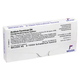 ACIDUM FORMICAE D 6 ampolas, 8 unid