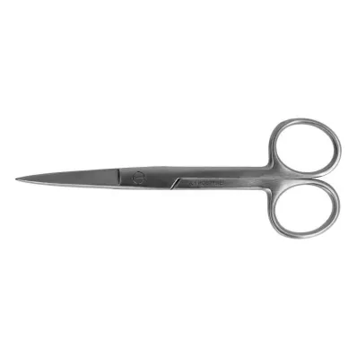 Tesoura de bandagem pontiaguda/pontiaguda 13 cm inoxidável (1 peça) Tesoura de bandagem pontiaguda/pontiaguda 13 cm inoxidável (1 peça)