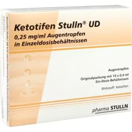 KETOTIFEN Stulln UD Colírio pipeta de dose única, 10X0,4 ml