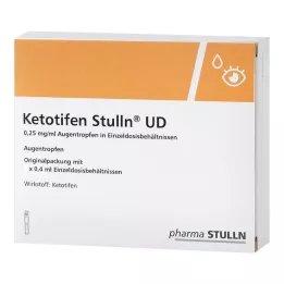 Ketotifen Stulln UD colírio, pipeta de dose única, 10X0,4 ml