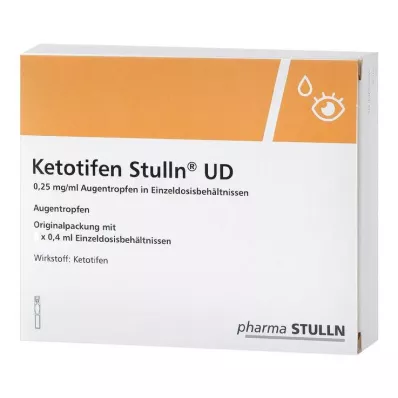 Ketotifen Stulln UD colírio, pipeta de dose única, 10X0,4 ml Ketotifen Stulln UD colírio, pipeta de dose única, 10X0,4 ml