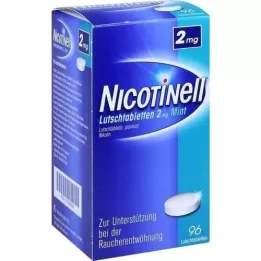 NICOTINELL Pastilhas 2 mg Menta, 96 unid