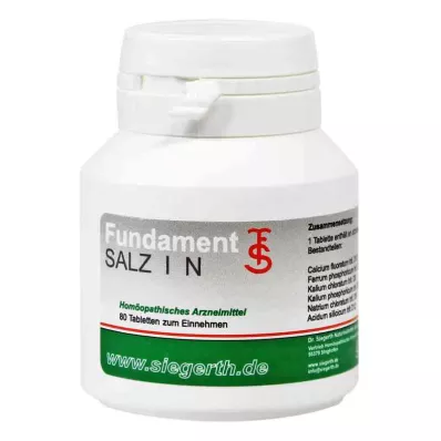 FUNDAMENT-Comprimidos Salt I N, 4X80 pcs