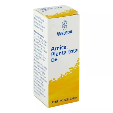 Glóbulos de Arnica Planta Tota D6 (10 g) Glóbulos de Arnica Planta Tota D6 (10 g)