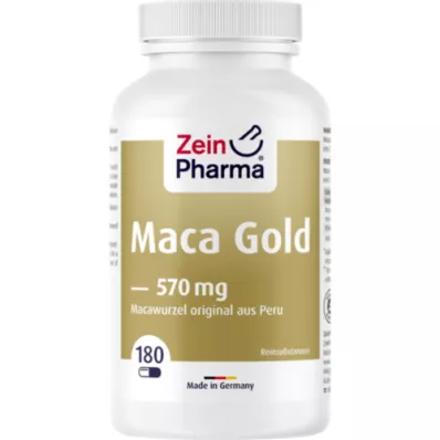 MACA GOLD Cápsulas vegetais mais zinco+Vit.C, 180 pcs