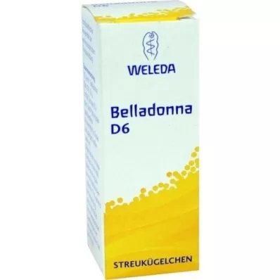 BELLADONNA D 6 glóbulos, 10 g