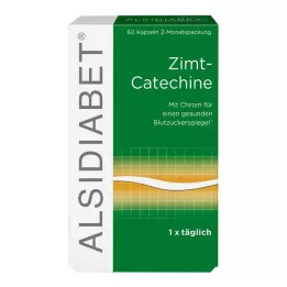 ALSIDIABET Catequinas de canela para diabetes II Cápsulas, 60 Cápsulas