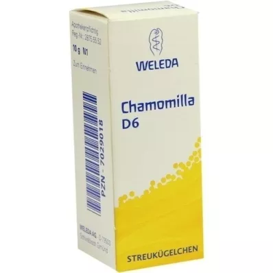 CHAMOMILLA D 6 glóbulos, 10 g