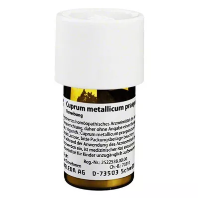 CUPRUM METALLICUM praep.D 12 Trituração, 20 g CUPRUM METALLICUM praep.D 12 Trituração, 20 g