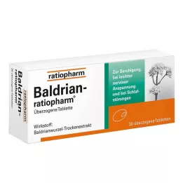 BALDRIAN-RATIOPHARM Comprimidos revestidos, 30 unidades
