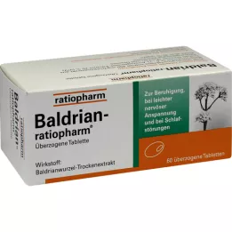 BALDRIAN-RATIOPHARM Comprimidos revestidos, 60 unidades