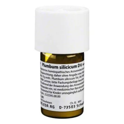Plumbum silicicum D 6 Trituração, 20 g Plumbum silicicum D 6 Trituração, 20 g