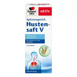DOPPELHERZ Xarope para a tosse Ribwort V, 150 ml
