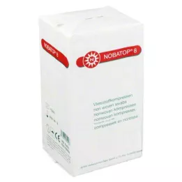 NOBATOP 8 compressas 10x10 cm não esterilizadas, 200 unidades