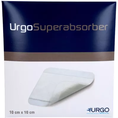 URGOSUPERABSORBER Ligadura de 10x10 cm, 10 unidades