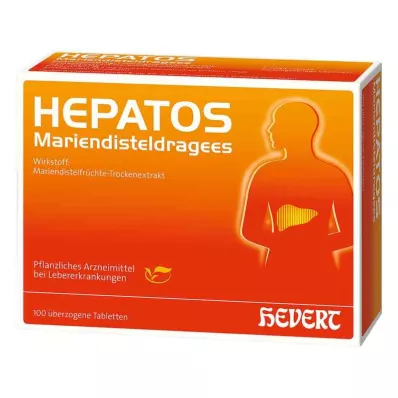 HEPATOS Pastilhas de cardo mariano, 100 unid
