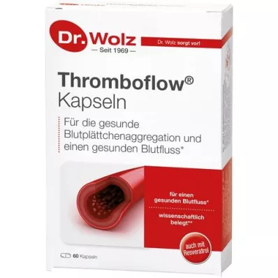 THROMBOFLOW Cápsulas Dr.Wolz, 60 Cápsulas