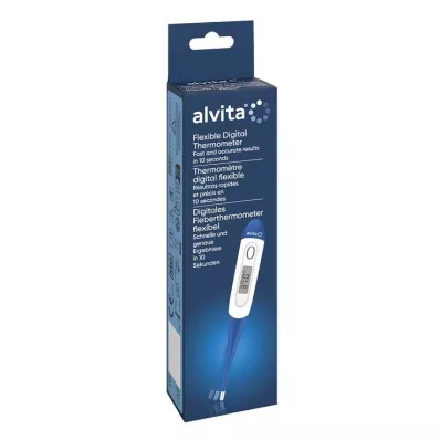 ALVITA Termómetro clínico digital flexível, 1 peça