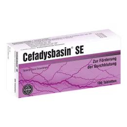 Comprimidos de cefadisbasina SE , 100 unidades