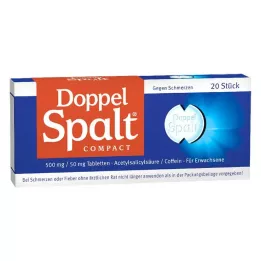 DOPPEL SPALT Pastilhas compactas, 20 unidades