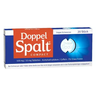 DOPPEL SPALT Pastilhas compactas, 20 unidades DOPPEL SPALT Pastilhas compactas, 20 unidades