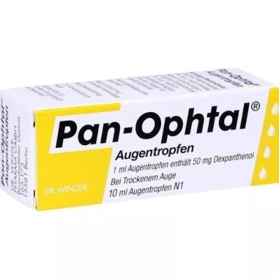 PAN OPHTAL Colírio para os olhos, 10 ml