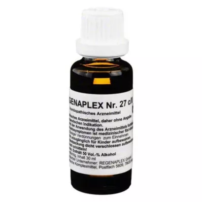 REGENAPLEX N.º 27 c/II Gotas, 30 ml