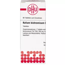 KALIUM BICHROMICUM C 30 Comprimidos, 80 Cápsulas