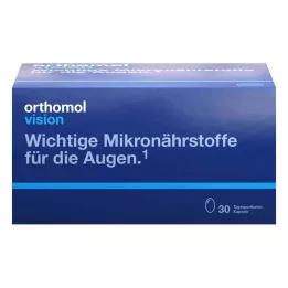 ORTHOMOL Cápsulas de visão, 30 unidades