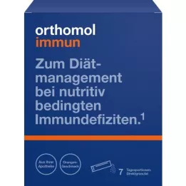 ORTHOMOL Immune direct granules laranja, 7 unid