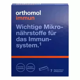 ORTHOMOL Immune direct granules laranja, 7 unid