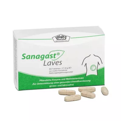 SANAGAST Comprimidos Laves, 60 unidades SANAGAST Comprimidos Laves, 60 unidades